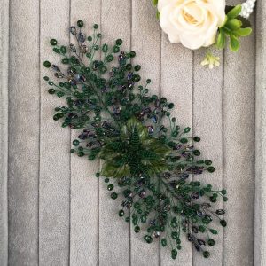 Accesoriu de păr elegant cu cristale