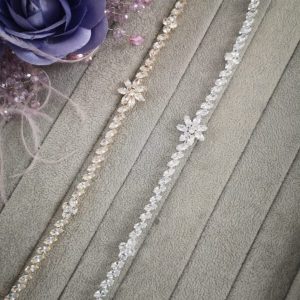 Accesoriu de păr cu zirconii 01