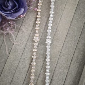 Accesoriu de păr cu zirconii 02