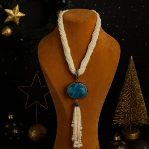 Colier elegant cu perle
