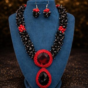 Set handmade colier si cercei-59