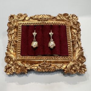Cercei placati cu aur 18k- 30