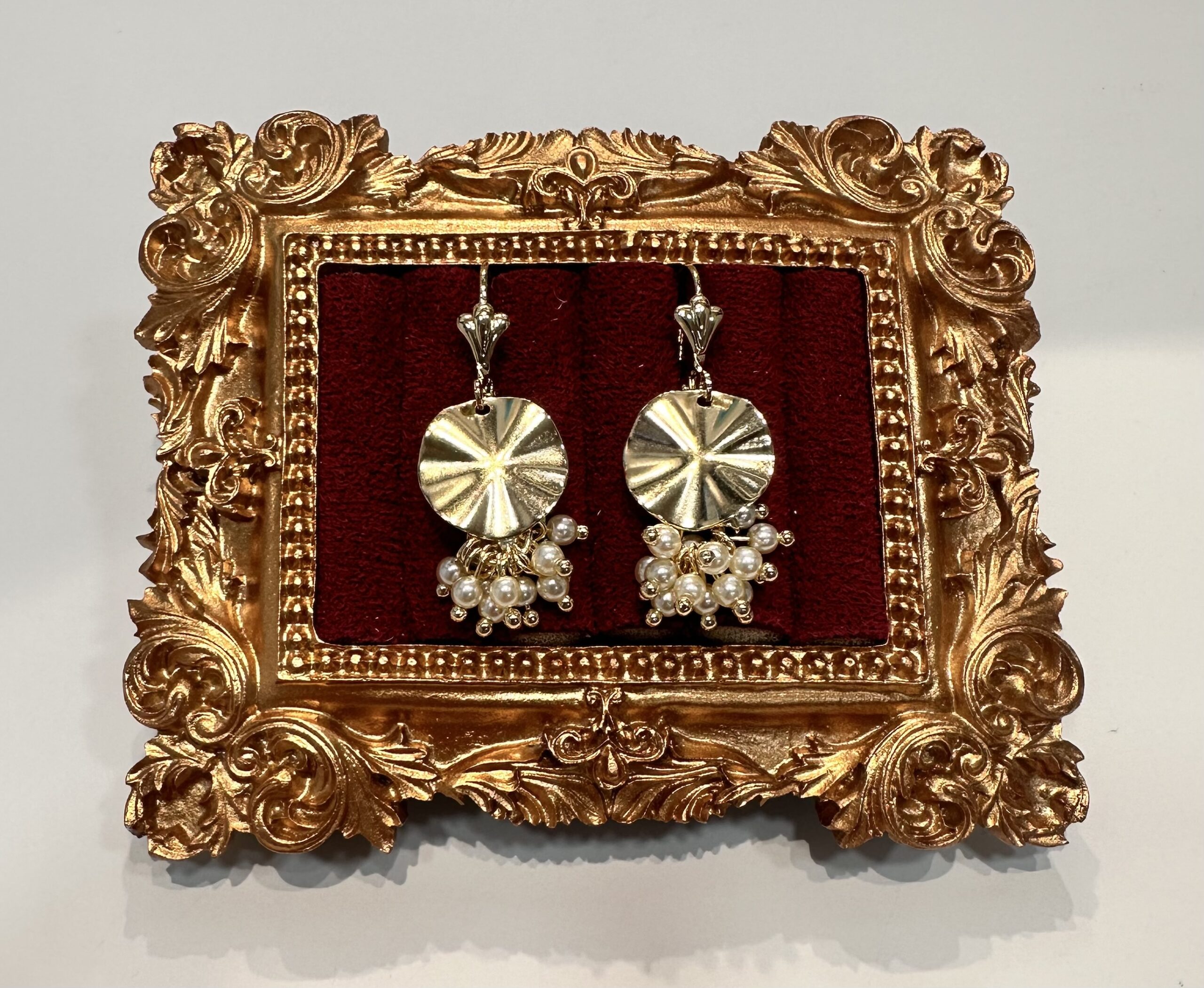 Cercei placati cu aur 18k - 29