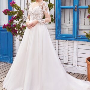 Rochie de mireasa A - line, Ethereal Muse Celine 012