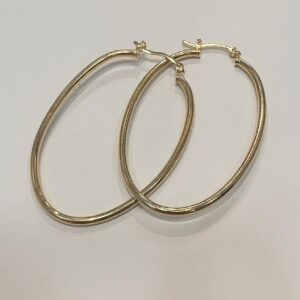 Cercei placati cu aur 18k -36