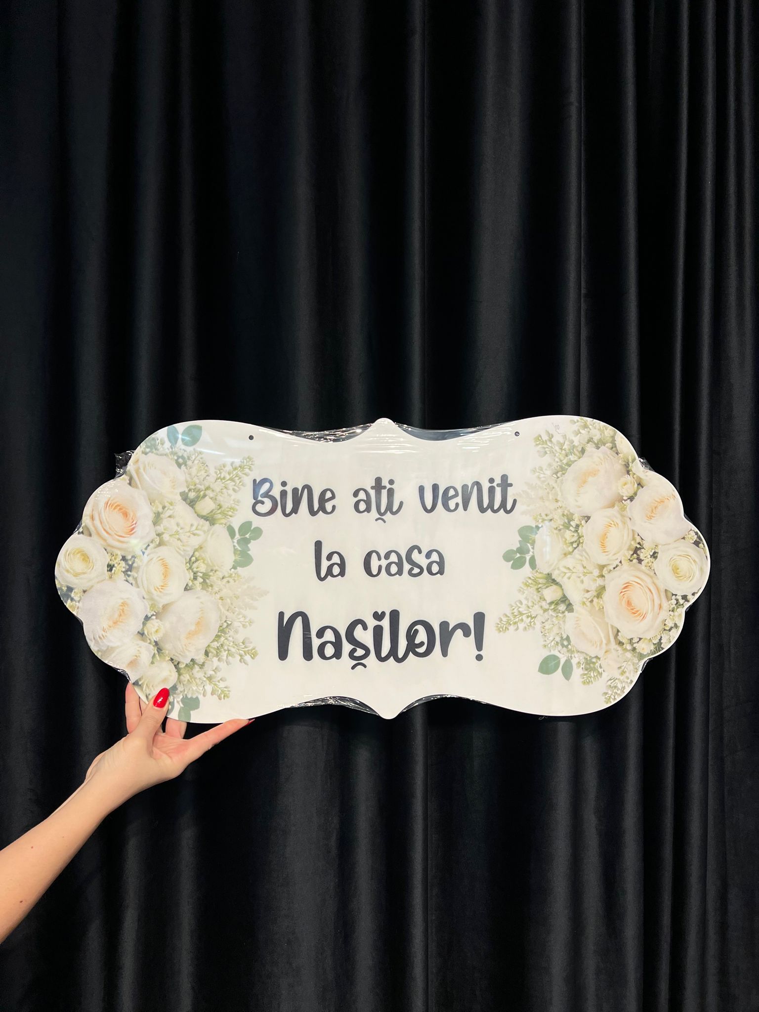 Placuta"BINE ATI VENIT LA CASA NASILOR"