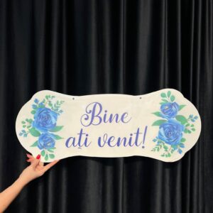 Placuță "BINE ATI VENIT!"