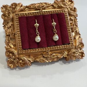 Cercei placati cu aur 18k- 58