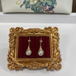 Cercei lacrima,placati cu aur 18k -67