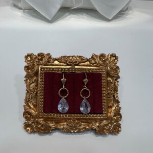 Cercei lungi placati cu aur 18k - 68