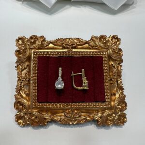 Cercei placati cu aur 18k - 68