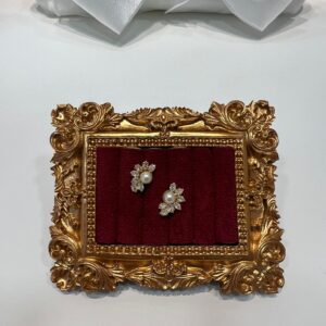 Cercei placati cu aur 18k  - 85