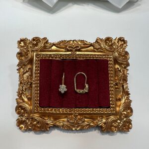 Cercei placati cu aur 18k  - 87