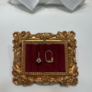 Cercei placati cu aur 18k  - 88