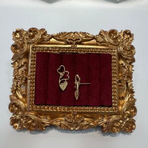 Cercei placati cu aur 18k  - 84