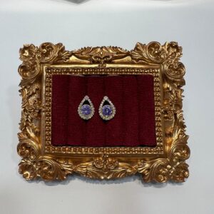 Cercei placati cu aur 18k  - 89